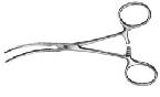 DE BAKEY ATROMAT BULLDOG KLEMP EGRİ 11 CM